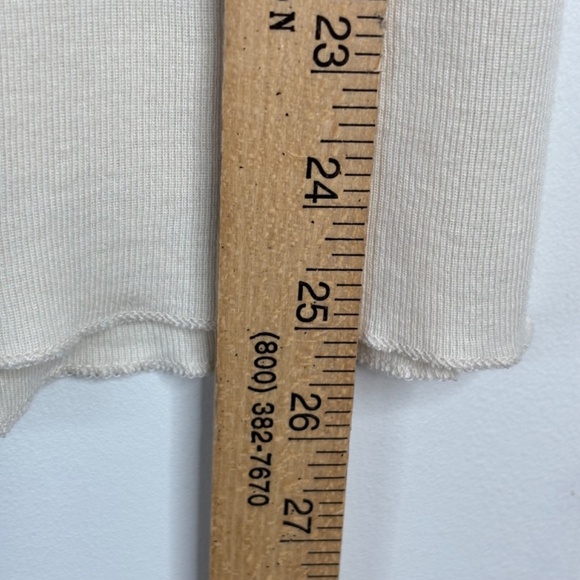 Ralph Lauren Ribbed Knit Turtleneck L Cream Ivory Preppy Old Money Classic Pony - Picture 5 of 8